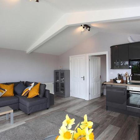 Deerfin Rentals Private Chalet With Hot Tub Ballymena Esterno foto